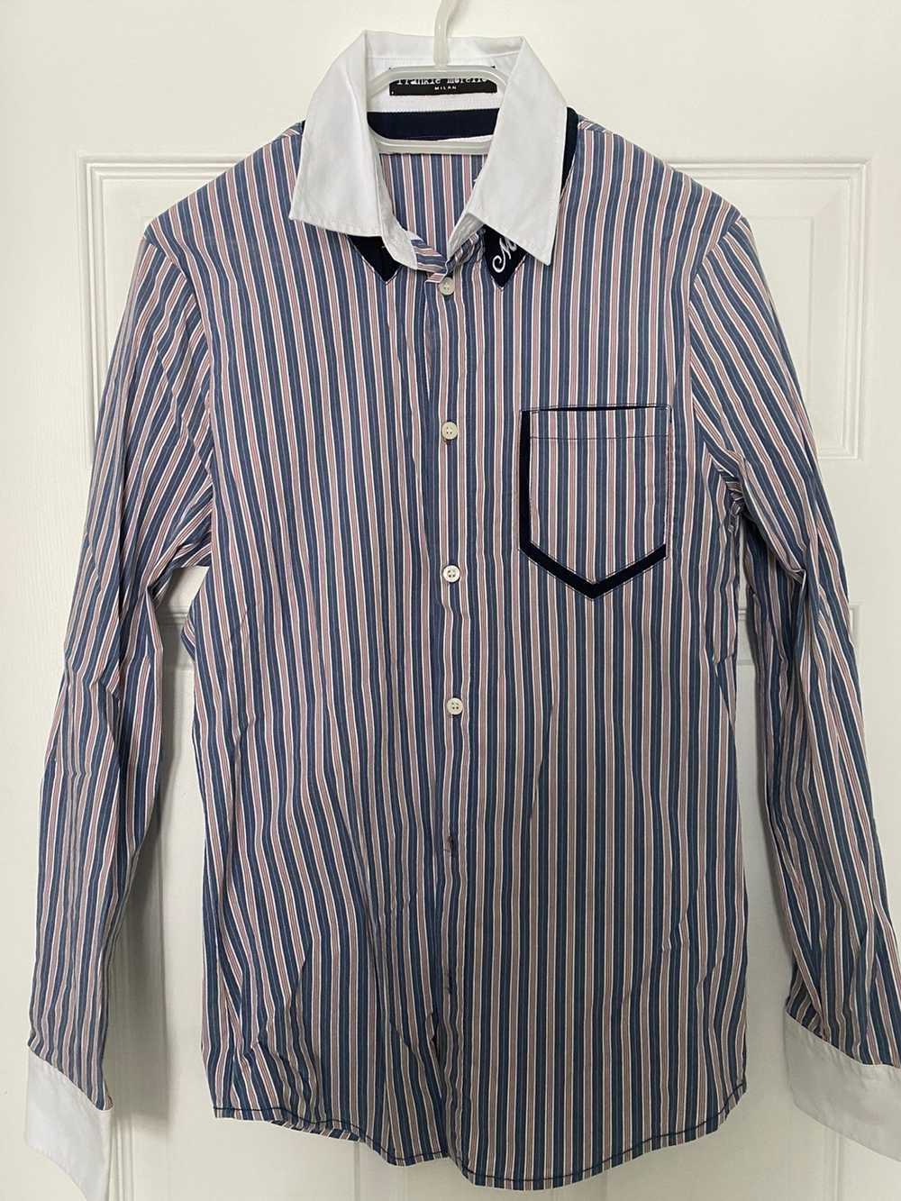 Frankie Morello Frankie Morello Striped Shirt - S… - image 3