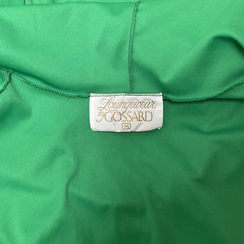 Loungewear by Gossard Hooded Robe Apple Green - image 9
