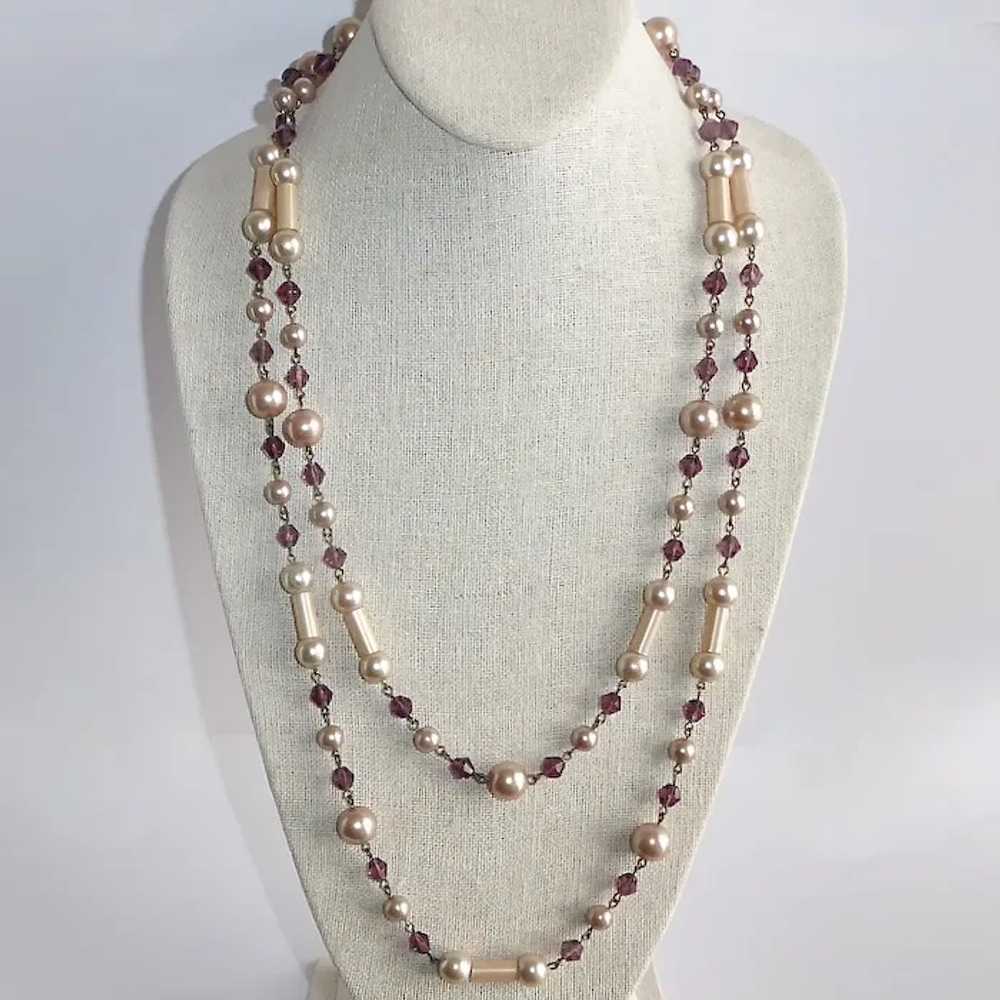 大注目】 AMERI UND 新品 NECKLACE PEARL LONG 2WAY ネックレス