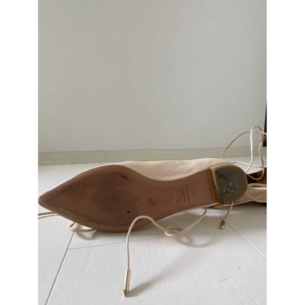 Aquazzura Leather ballet flats - image 5