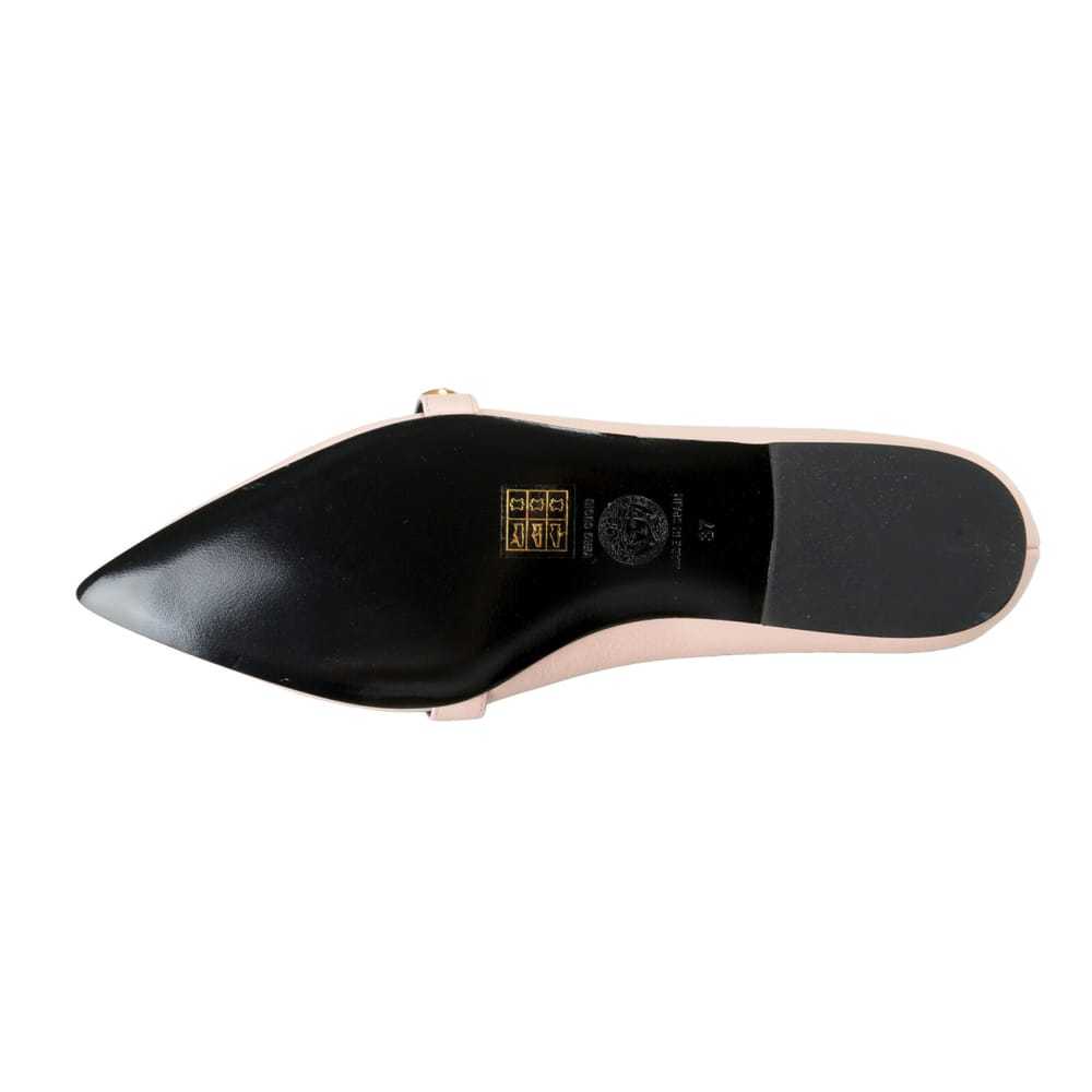 Versace Leather ballet flats - image 3