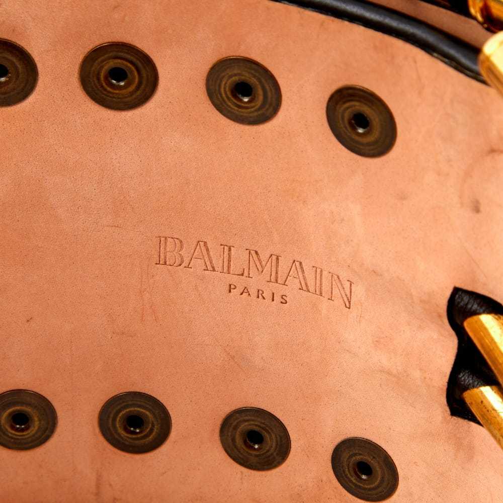 Balmain Leather belt - image 4