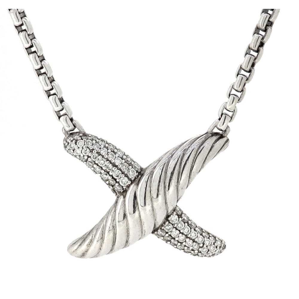 David Yurman Silver necklace - image 2