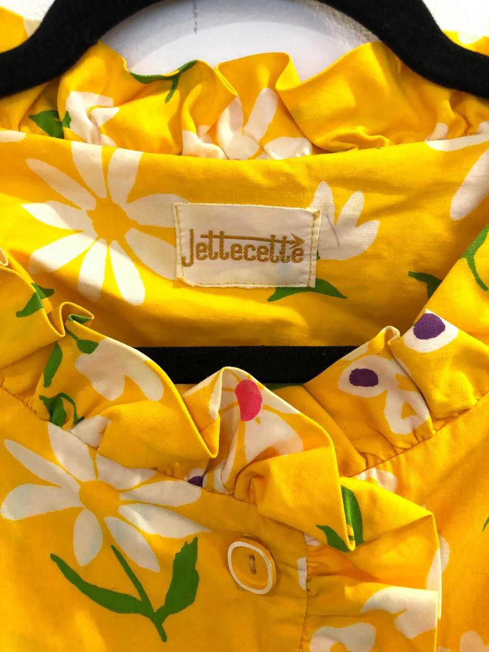 Jettesette Yellow Flower Romper - image 2