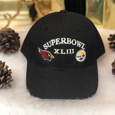 NFL Super Bowl XLIII Steelers Cardinals Wool Stra… - image 1