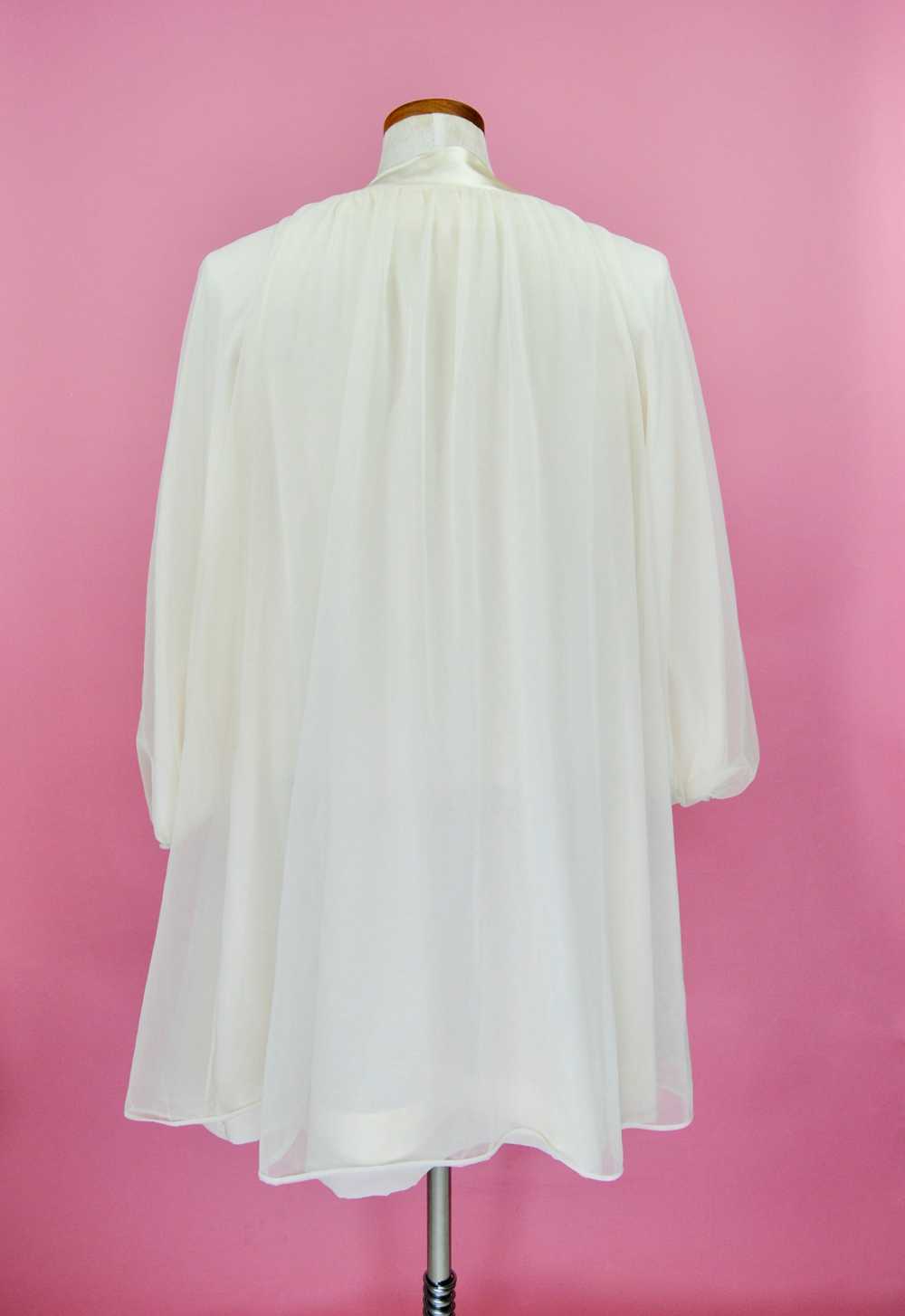 1960s Vintage Gossard Nightgown & Robe Set - Sm t… - image 9