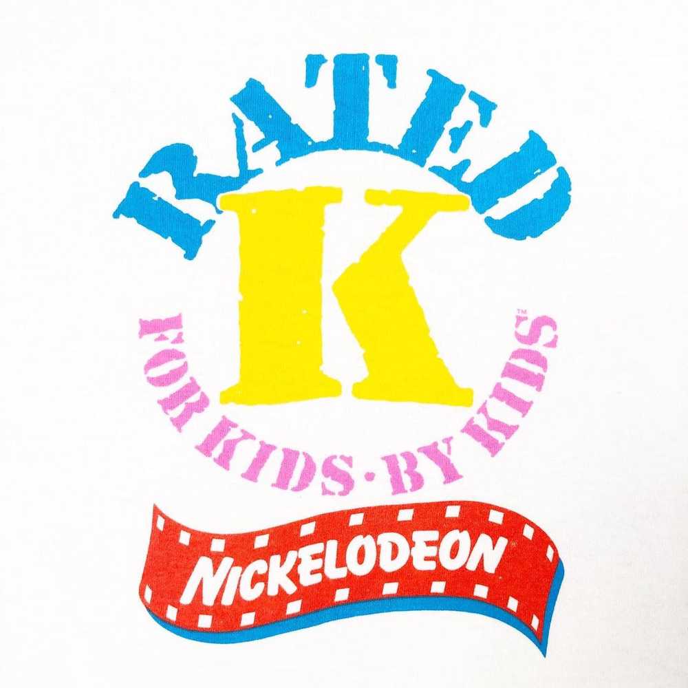 Vintage Nickelodeon Rated K "For Kids, By Kids" T… - image 2