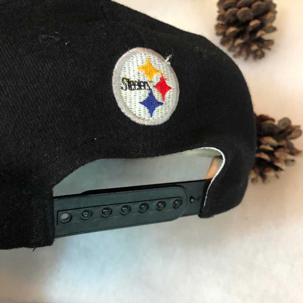 Vintage NFL Pittsburgh Steelers New Era Wool Snap… - image 2