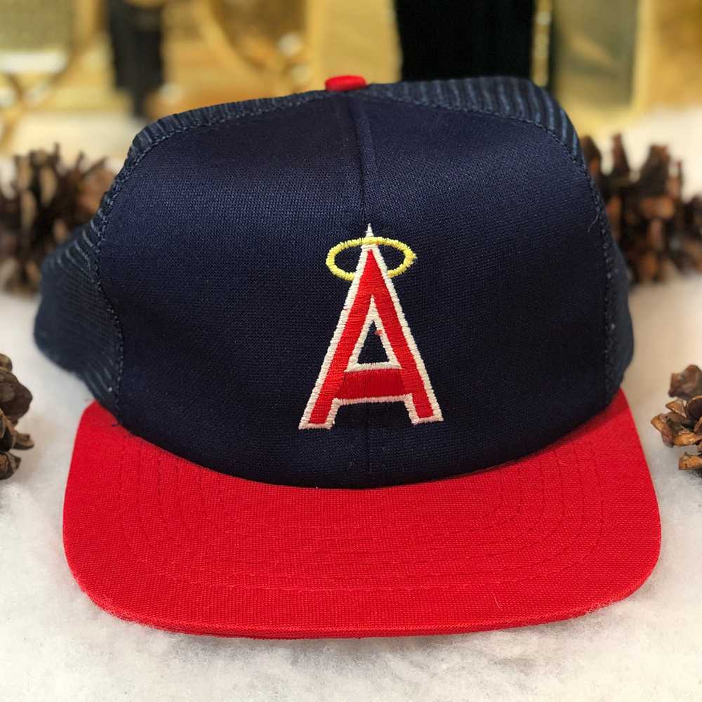 Vintage MLB Anaheim Angels Universal Trucker Hat - image 1