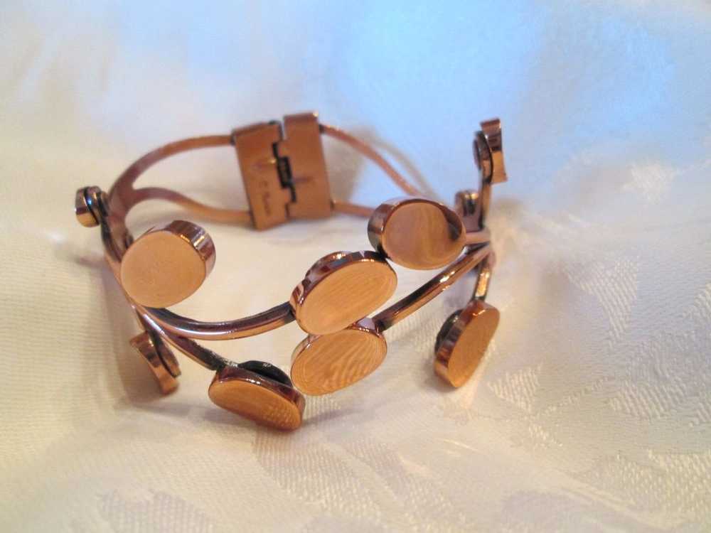 Renoir "Topkapi" Solid Copper Design Bracelet, Br… - image 3