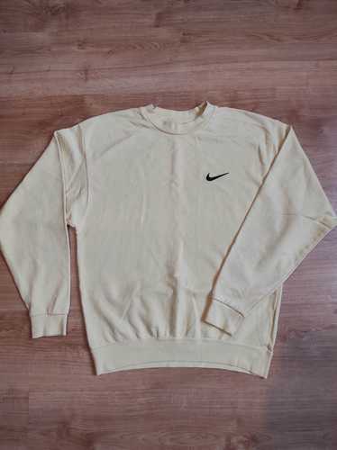 Nike × Vintage Vintage Nike Yellow Sweatshirt Crew