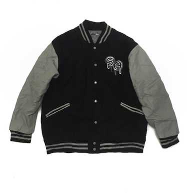 Buy Vintage Japanese Brand Crocodile Varsity Jacket Letterman