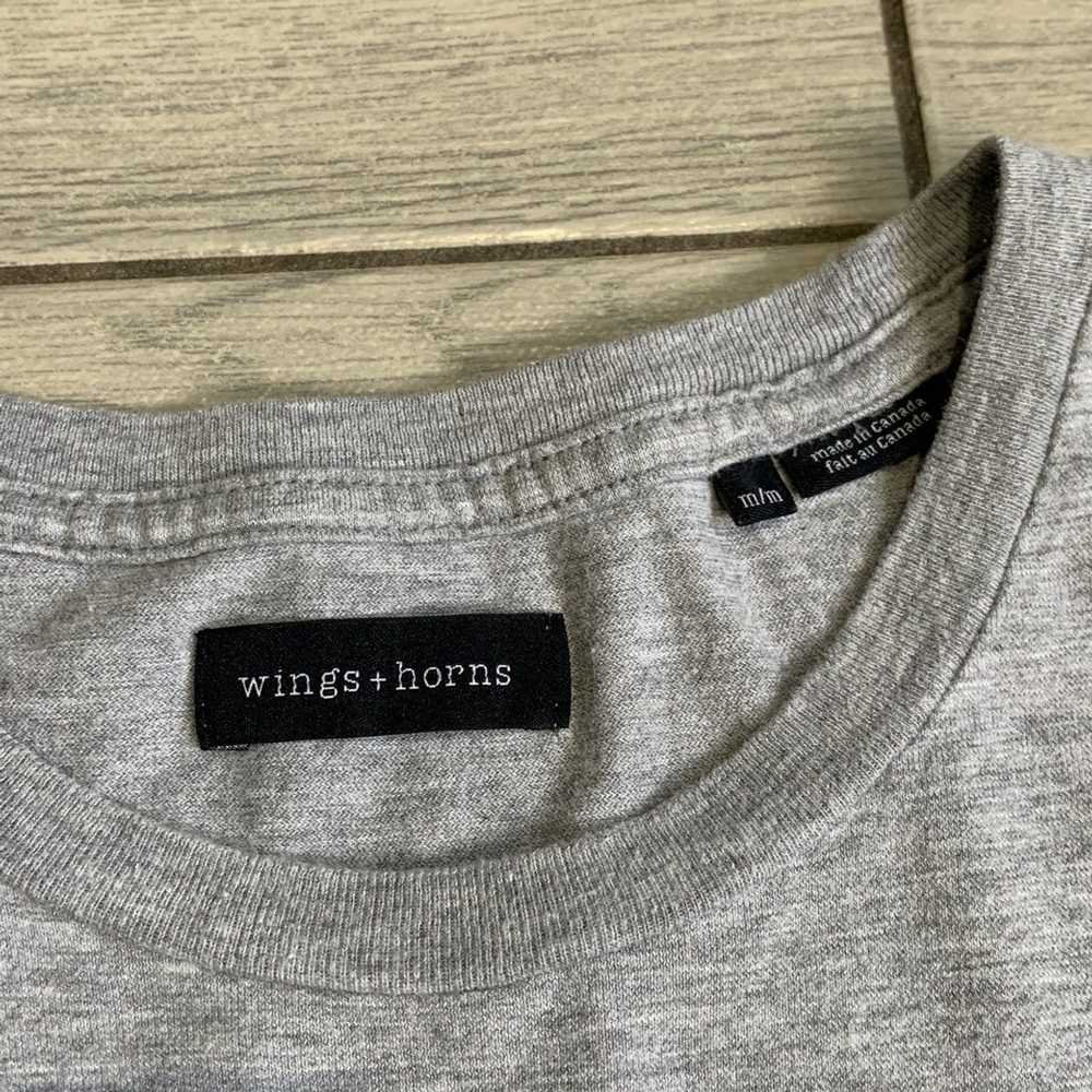 Wings + Horns Wings And Horns Pocket Tee T-shirt … - image 3