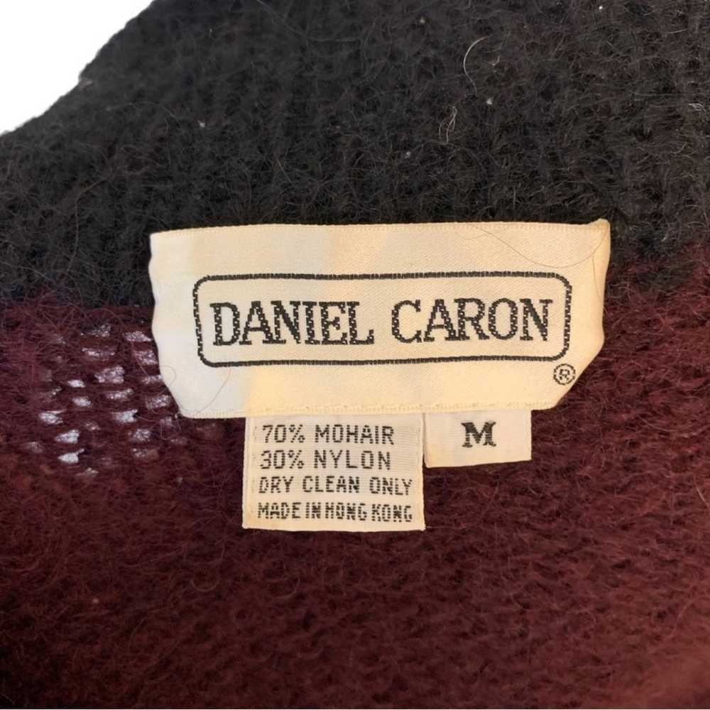 Vintage Vintage Daniel Caron Mohair Sweater Jacket - image 7