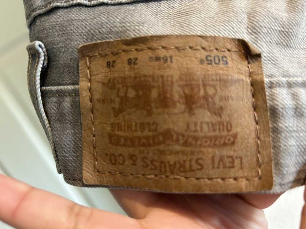 Levi's × Vintage Grey Levi’s 505 Red Tab - image 2