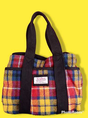 Designer × Harris Tweed × Vintage Harris Tweed Bag - image 1