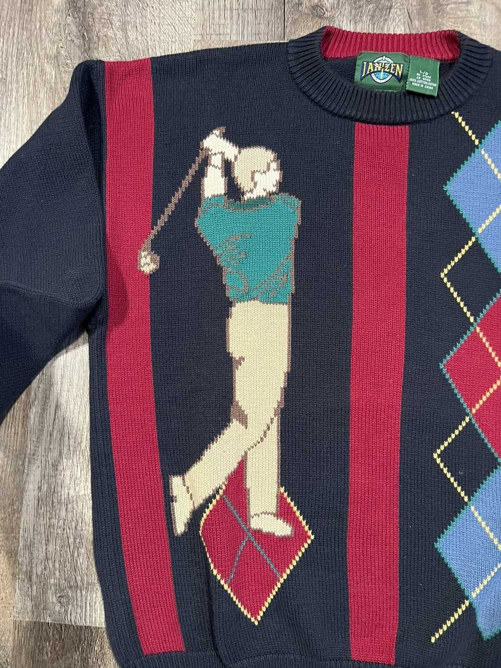 Jantzen × Vintage Vintage Golf Sweater - image 4