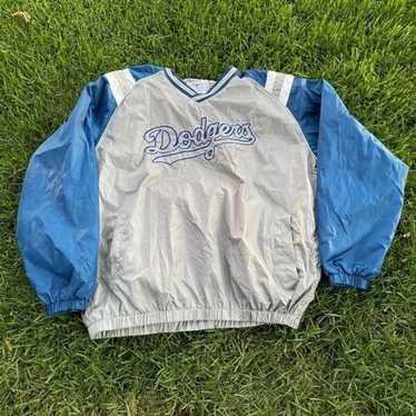 Los Angeles Dodgers Mens Jacket Pullover Mitchell & Ness Outline Satin –  THE 4TH QUARTER