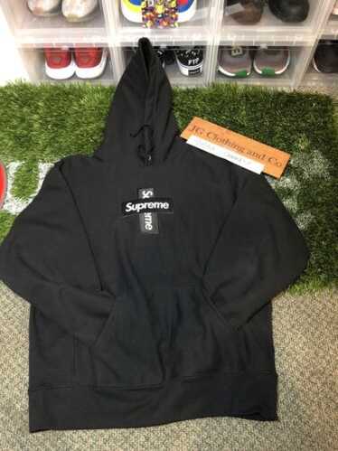 Cross box logo hooded - Gem