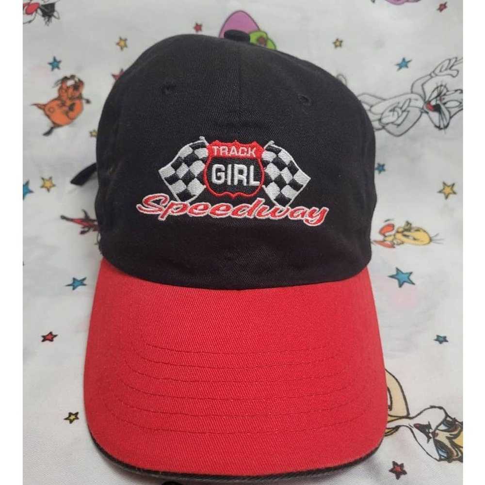 NASCAR Vtg Nascar Track Girl Speedway dad hat vin… - image 2