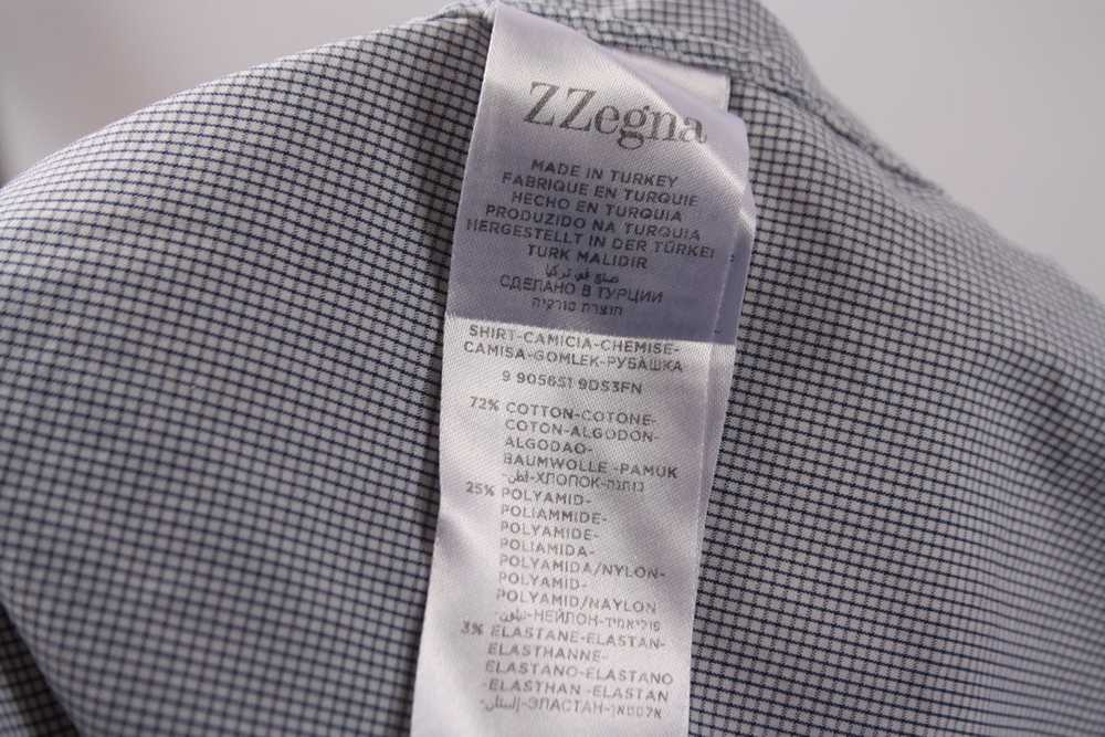Z Zegna Z Zegna Silver Line Button Up Dress Shirt… - image 5