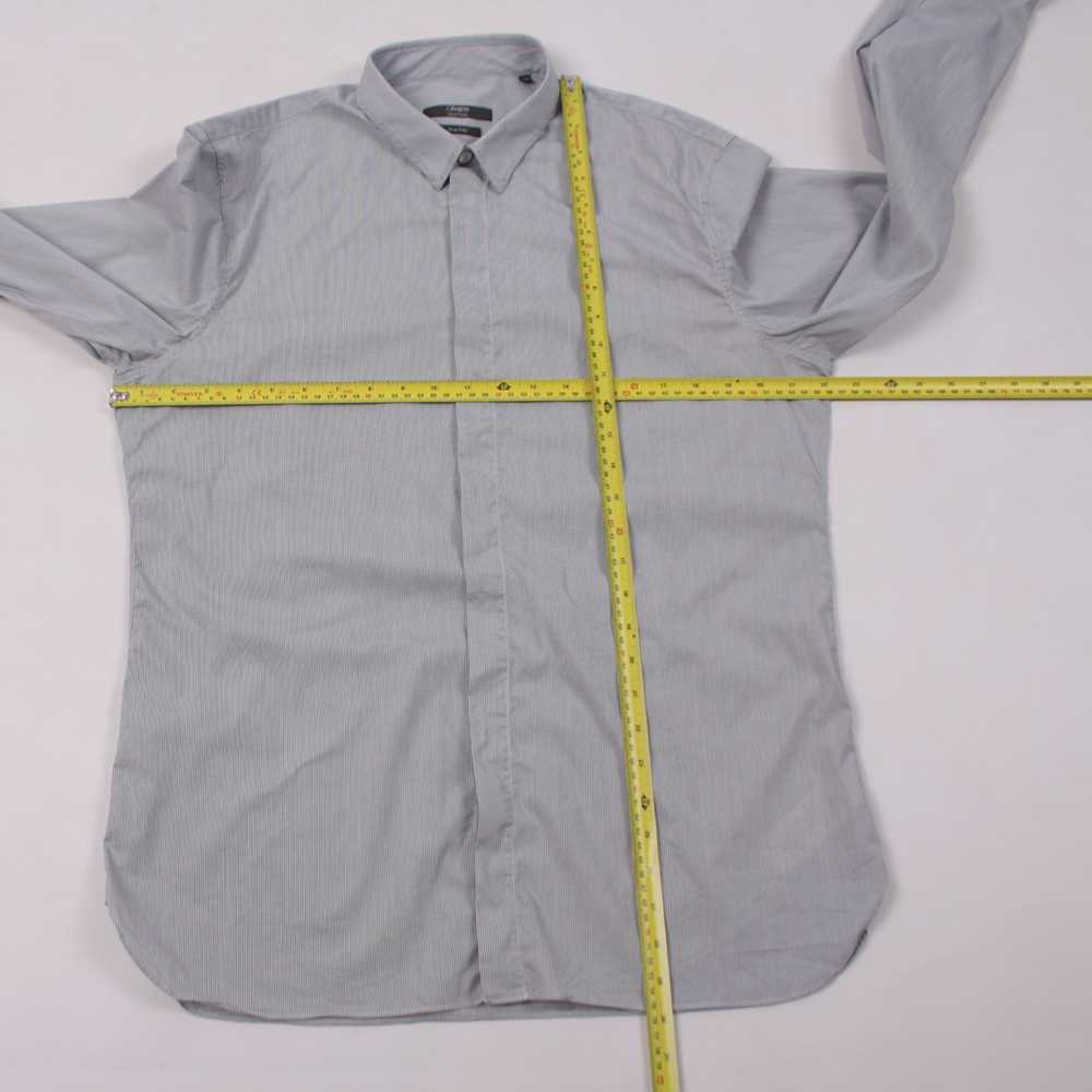 Z Zegna Z Zegna Silver Line Button Up Dress Shirt… - image 7