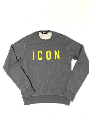 Dsquared2 S79GU0059 S25516 ICON FOREVER Sweatshirt Black