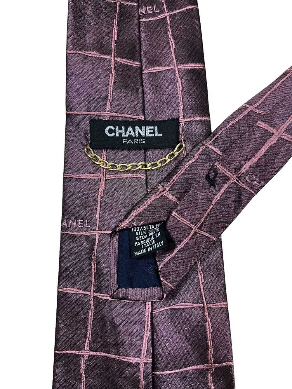 Chanel GRAIL🔥Iconic Chanel Paris Mosaic Silk Wov… - image 6