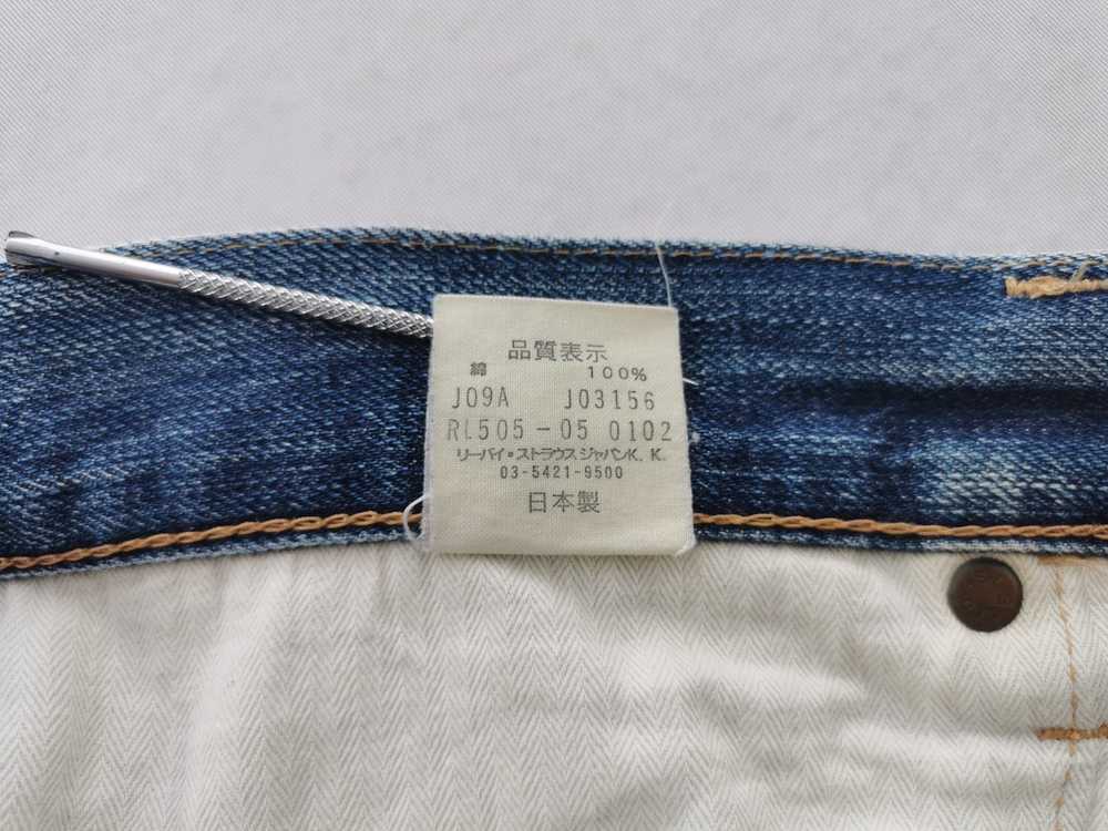 Levi's Vintage Levis Lot 505 Denim Made In Japan … - image 10