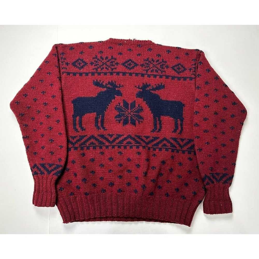 Polo Ralph Lauren VTG Polo 90s Hand Knit Sweater … - image 5