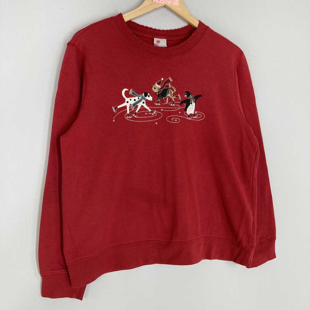 Art × Vintage Vintage HOLIDAY Graphics Penguin Do… - image 2