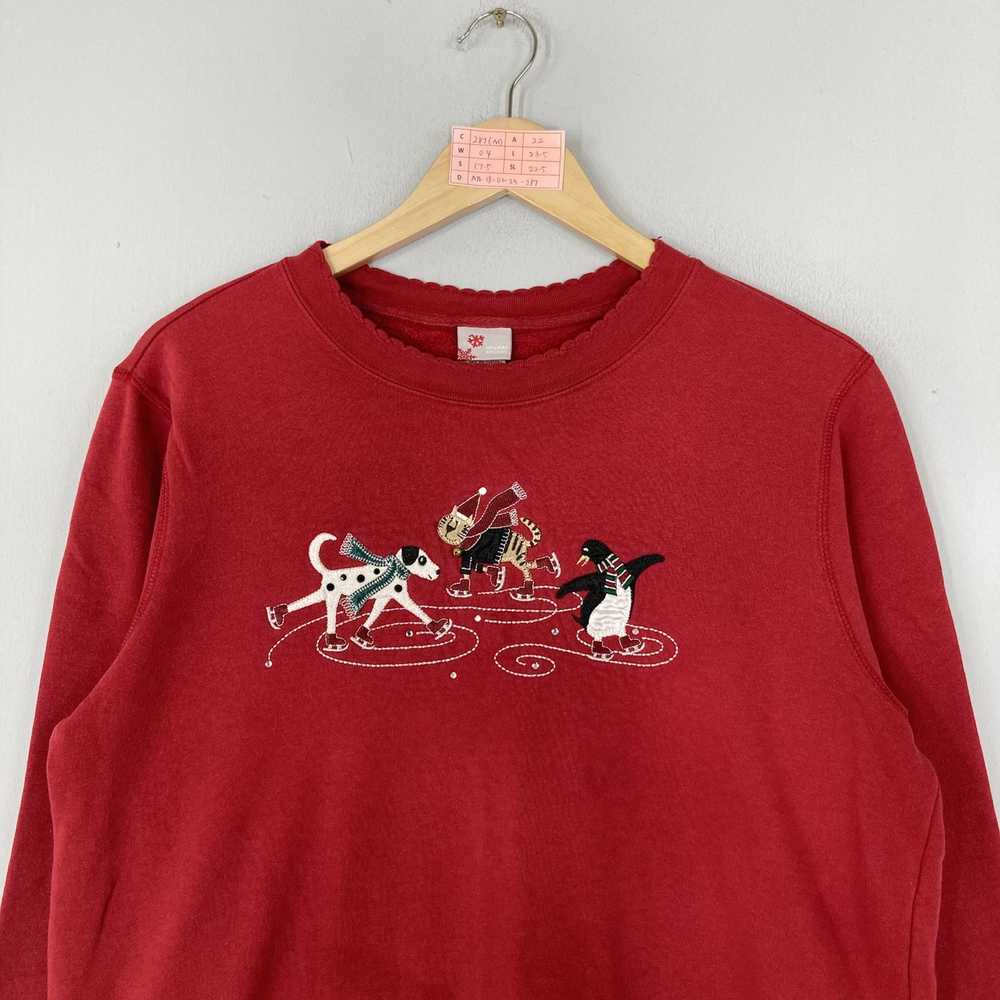 Art × Vintage Vintage HOLIDAY Graphics Penguin Do… - image 3