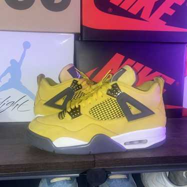 Jordan Brand × Nike Jordan 4 lighting size 10 - image 1