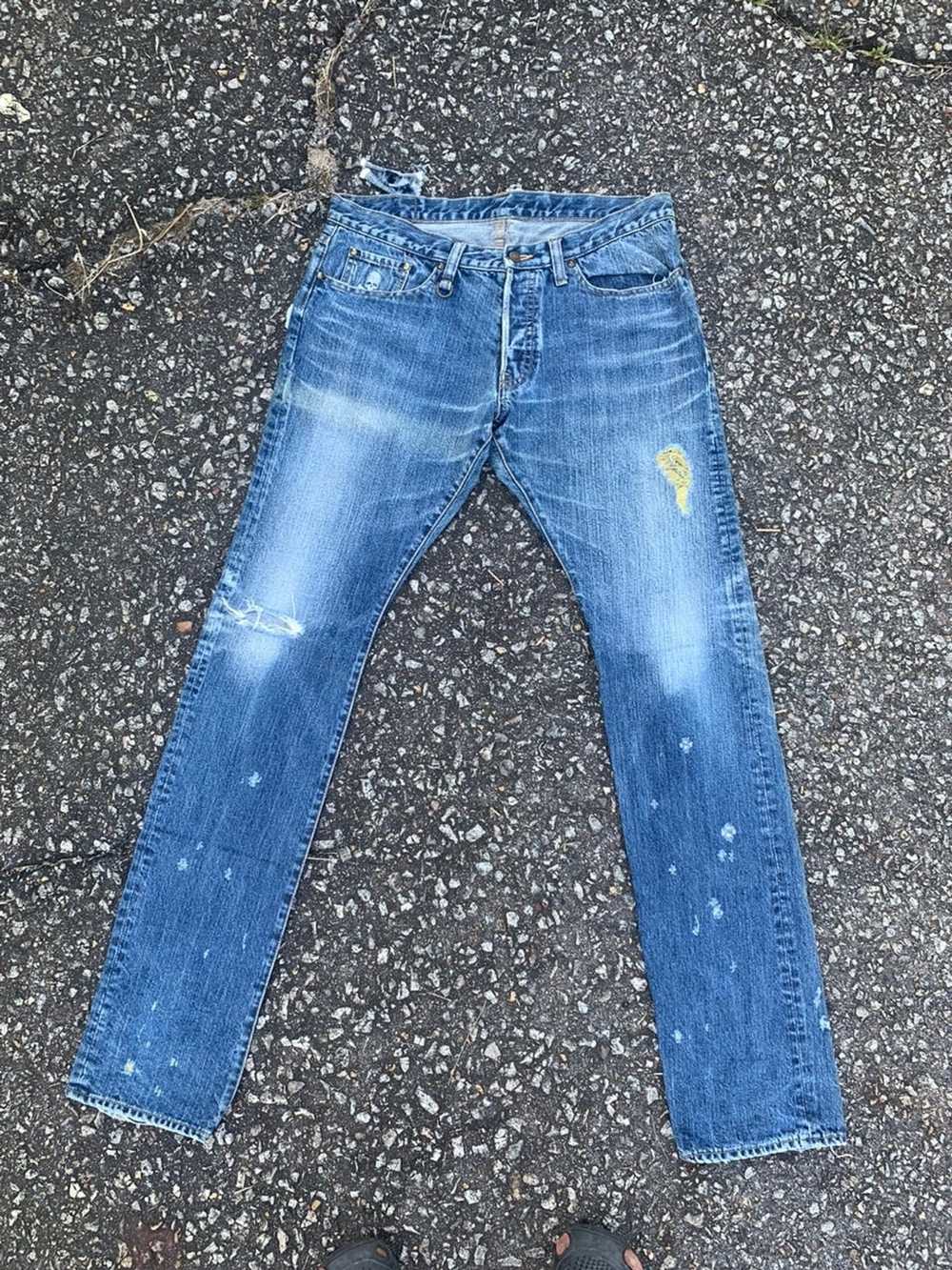 Mastermind Japan Mastermind rare jeans distressed - image 1