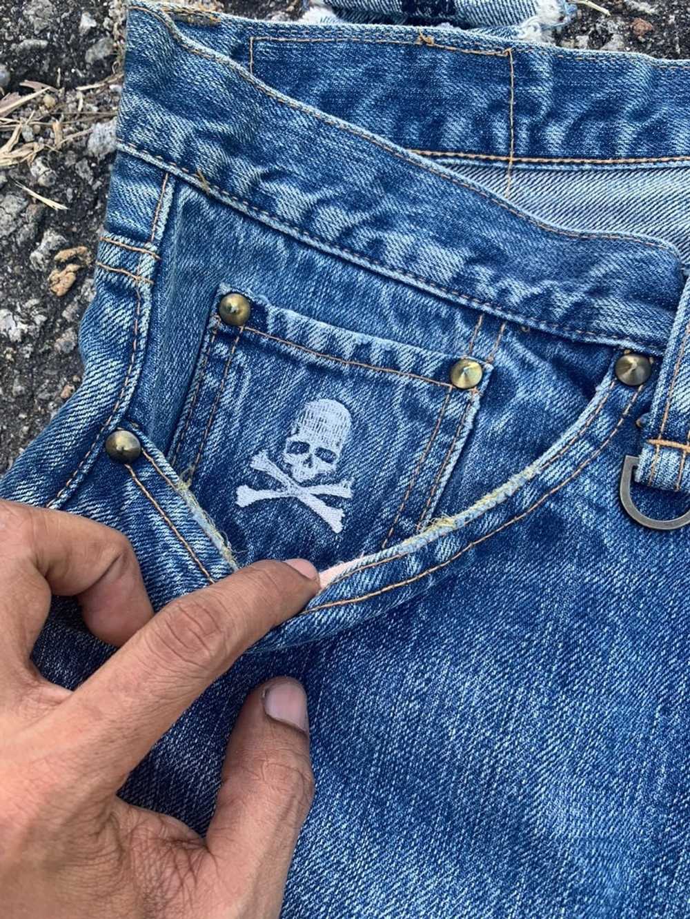 Mastermind Japan Mastermind rare jeans distressed - image 4