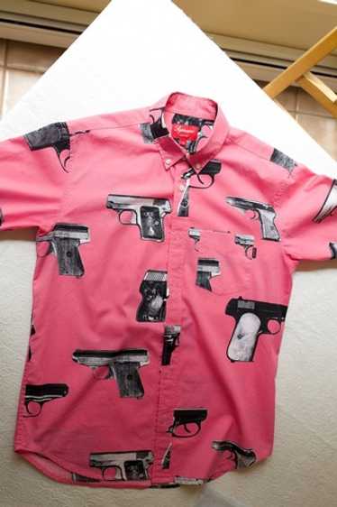 Supreme guns button up - Gem