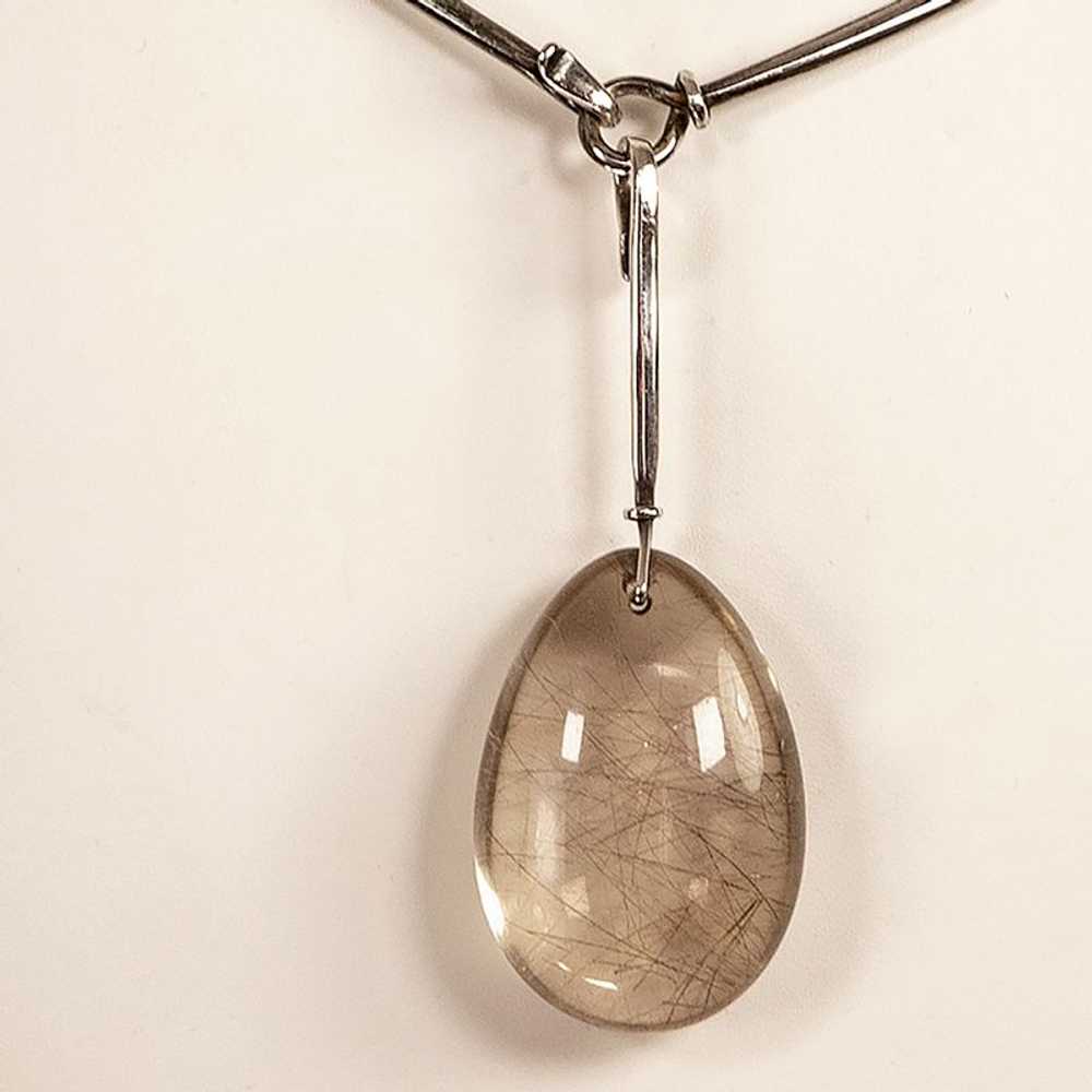 Viviianna Torun for Gerog Jensen Dew Drop Necklace w/… Gem