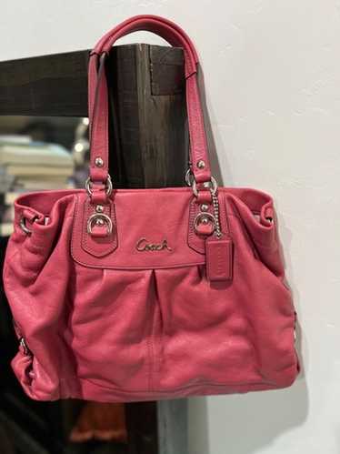 Coach ashley pink leather - Gem