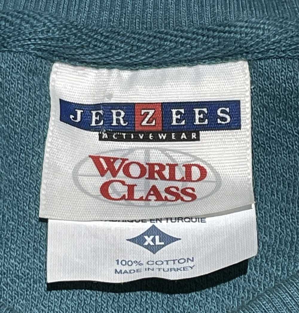 Jerzees VTG 90s jerzees world class embroidered t… - image 2