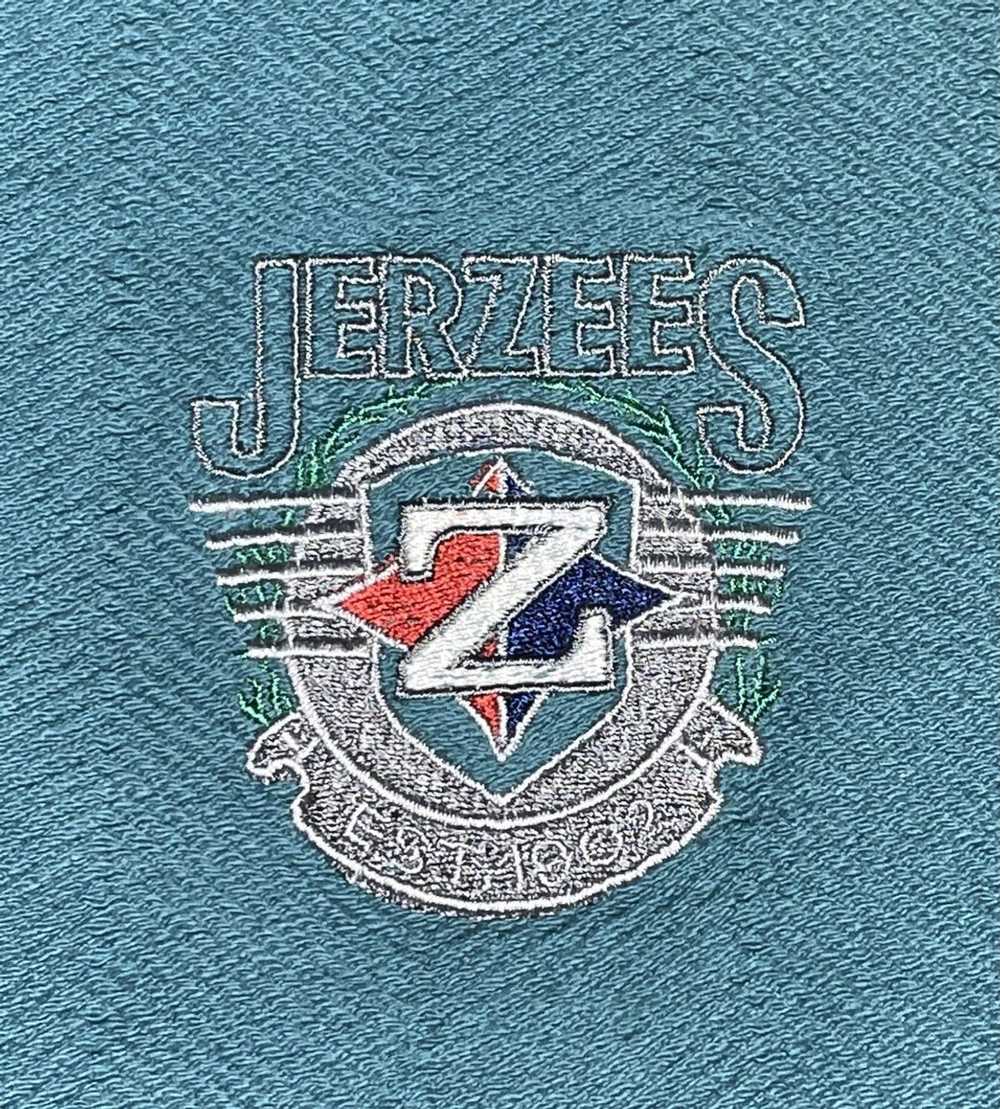 Jerzees VTG 90s jerzees world class embroidered t… - image 4