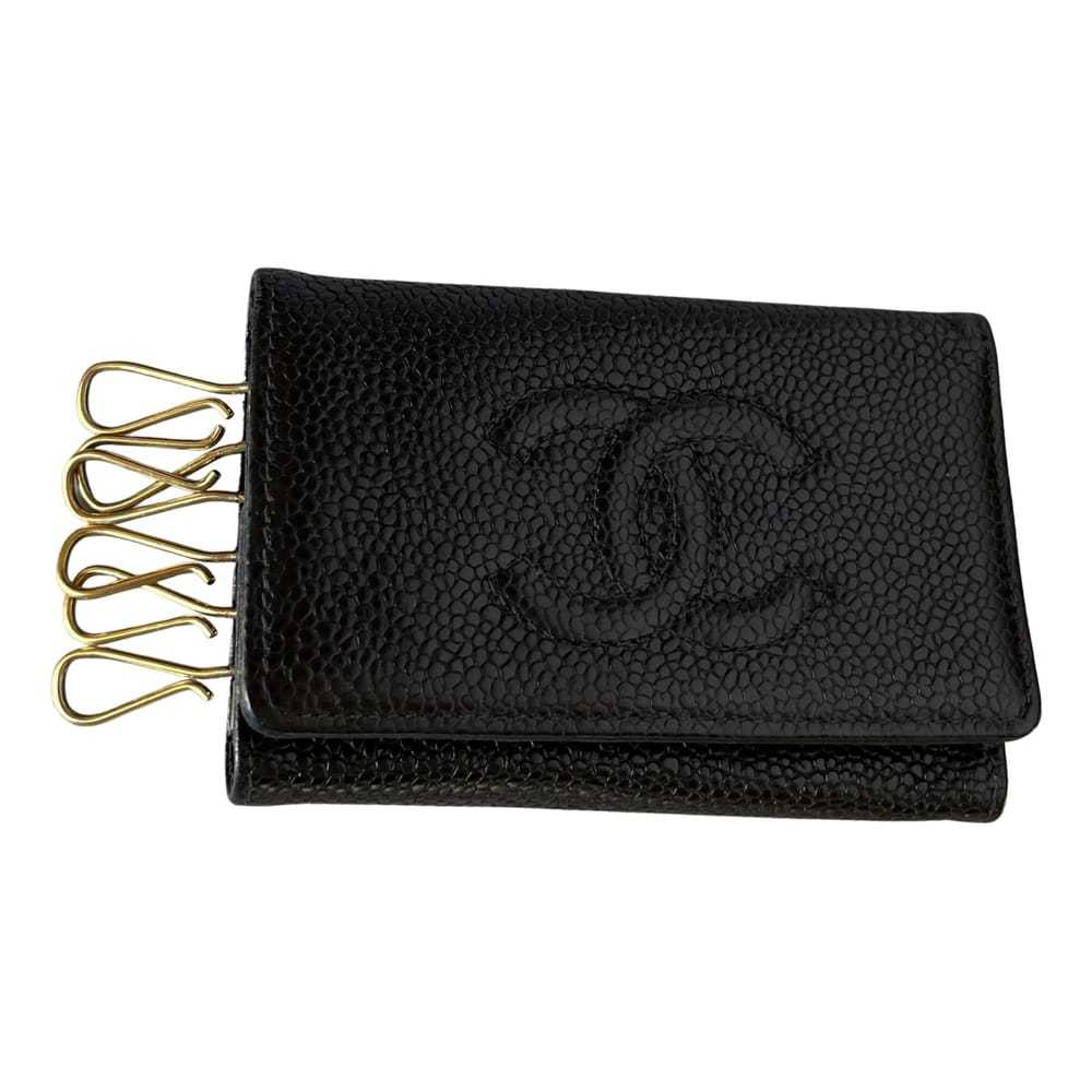 Chanel Leather key ring - image 1