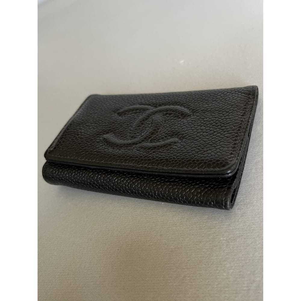 Chanel Leather key ring - image 7