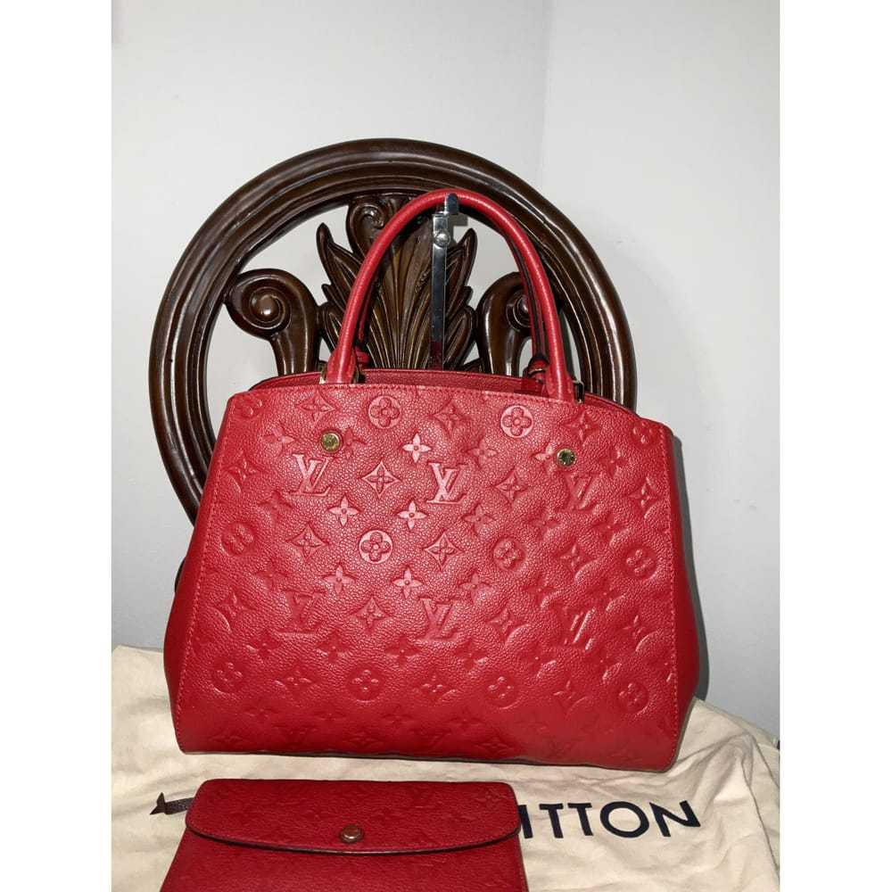 Louis Vuitton Montaigne leather handbag - image 10