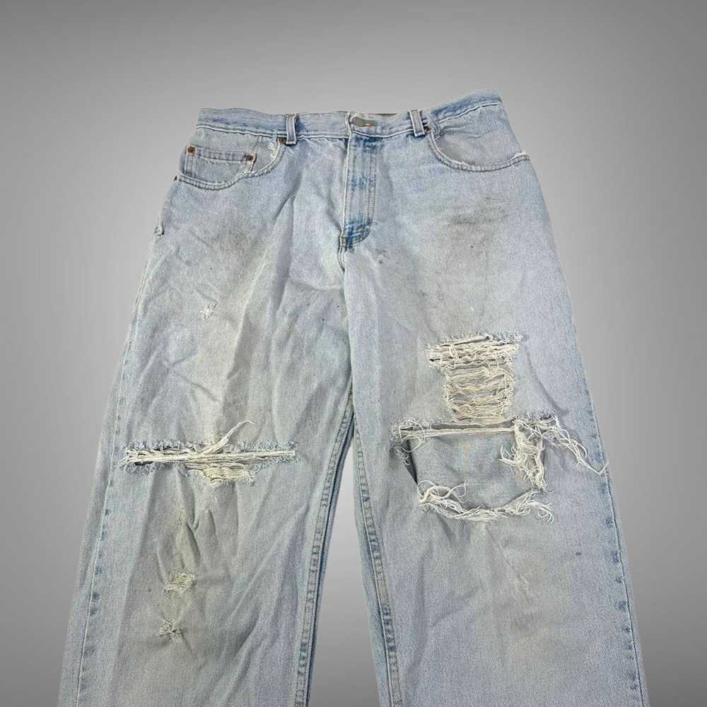 Levi's × Made In Usa × Vintage Vintage 1990s fade… - image 2