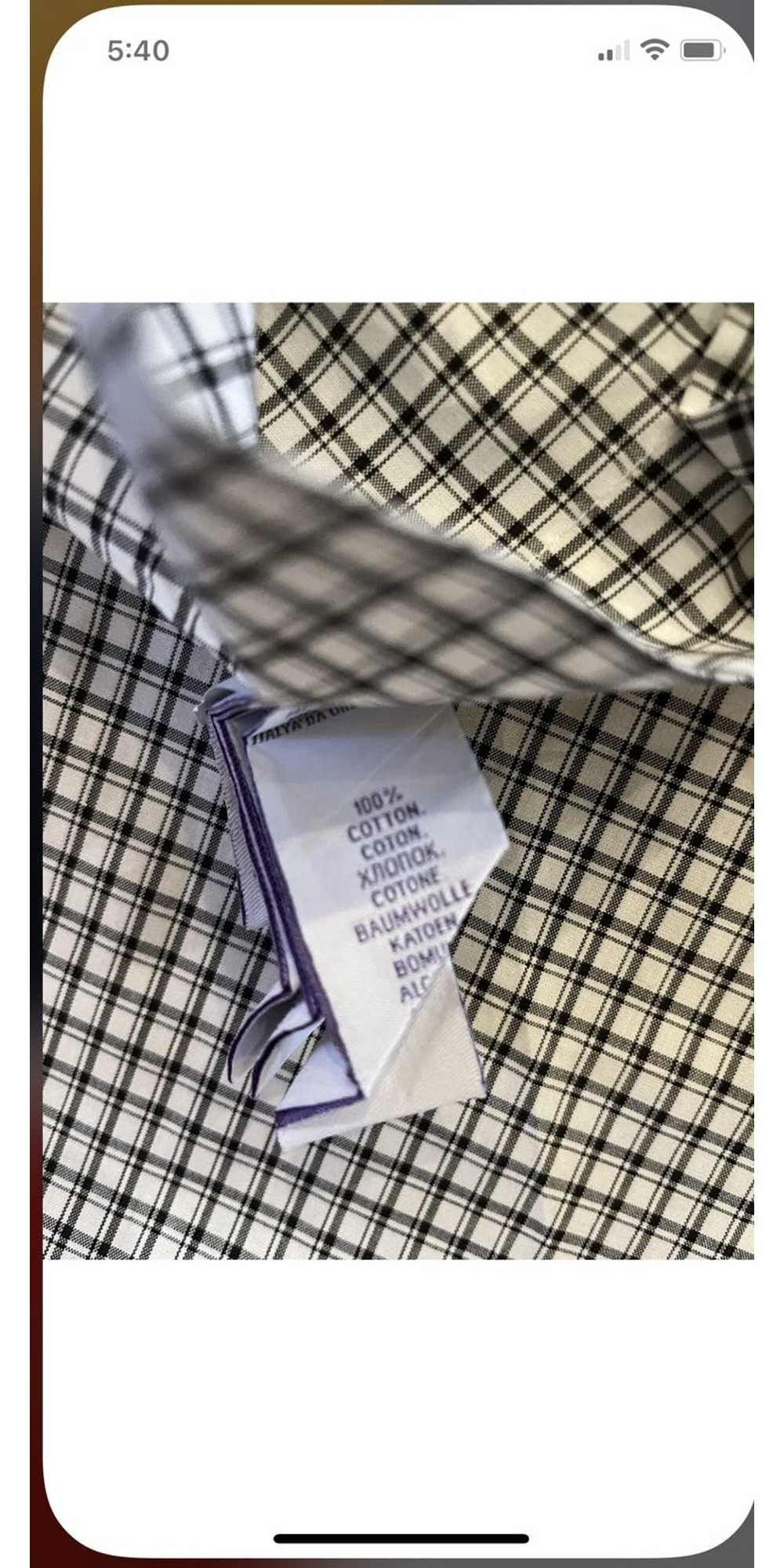 Ralph Lauren Purple Label Check Print Spread Coll… - image 9
