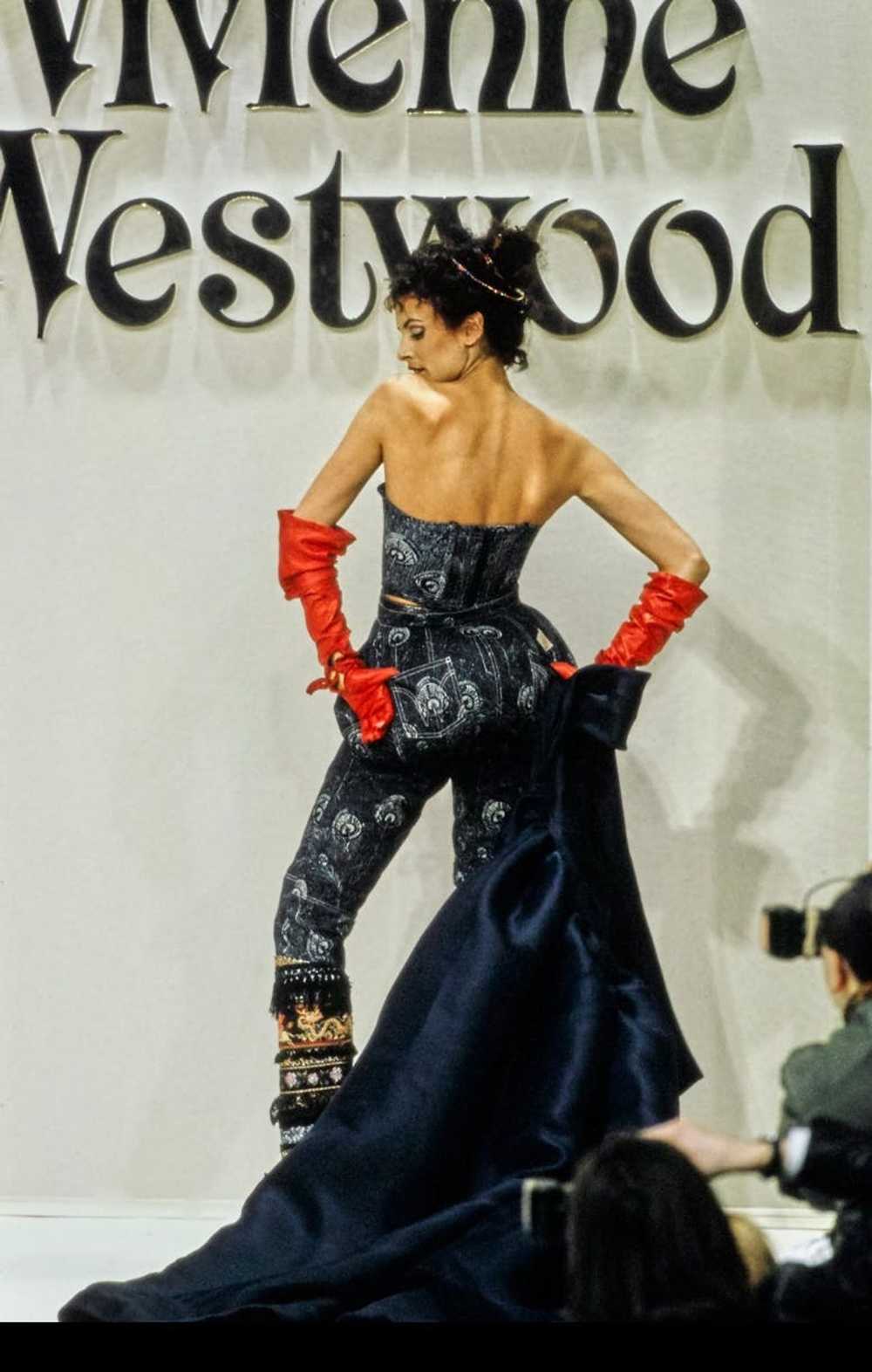 Vivienne Westwood AW 1994 "On Liberty" Gold Label Peacock Denim Western Shirt