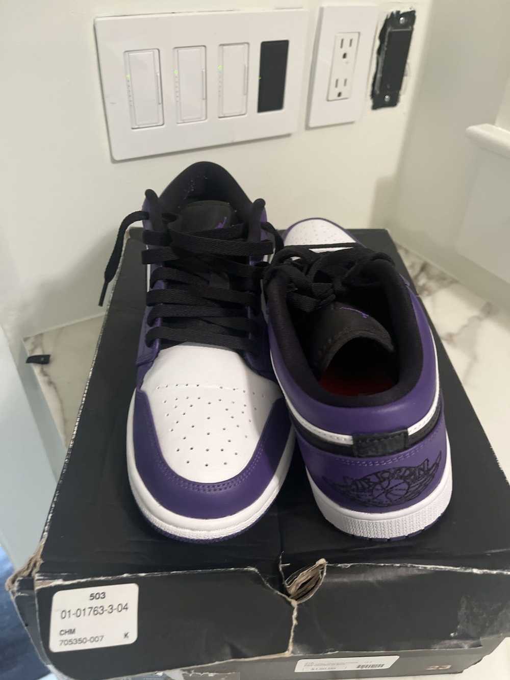 Jordan Brand Jordan court purple low - image 4