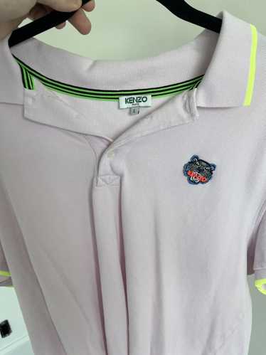 Kenzo Kenzo tiger embroidered polo