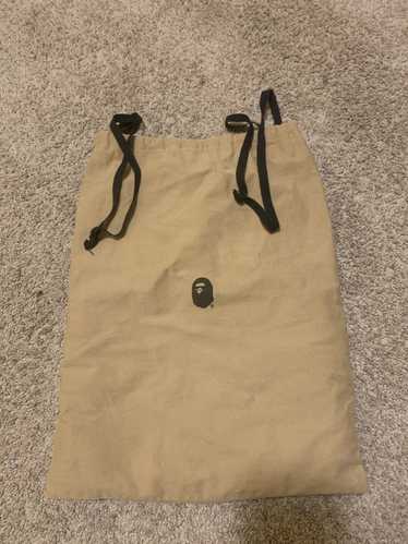 Bape Bape Beige Color Ape Dust Bag