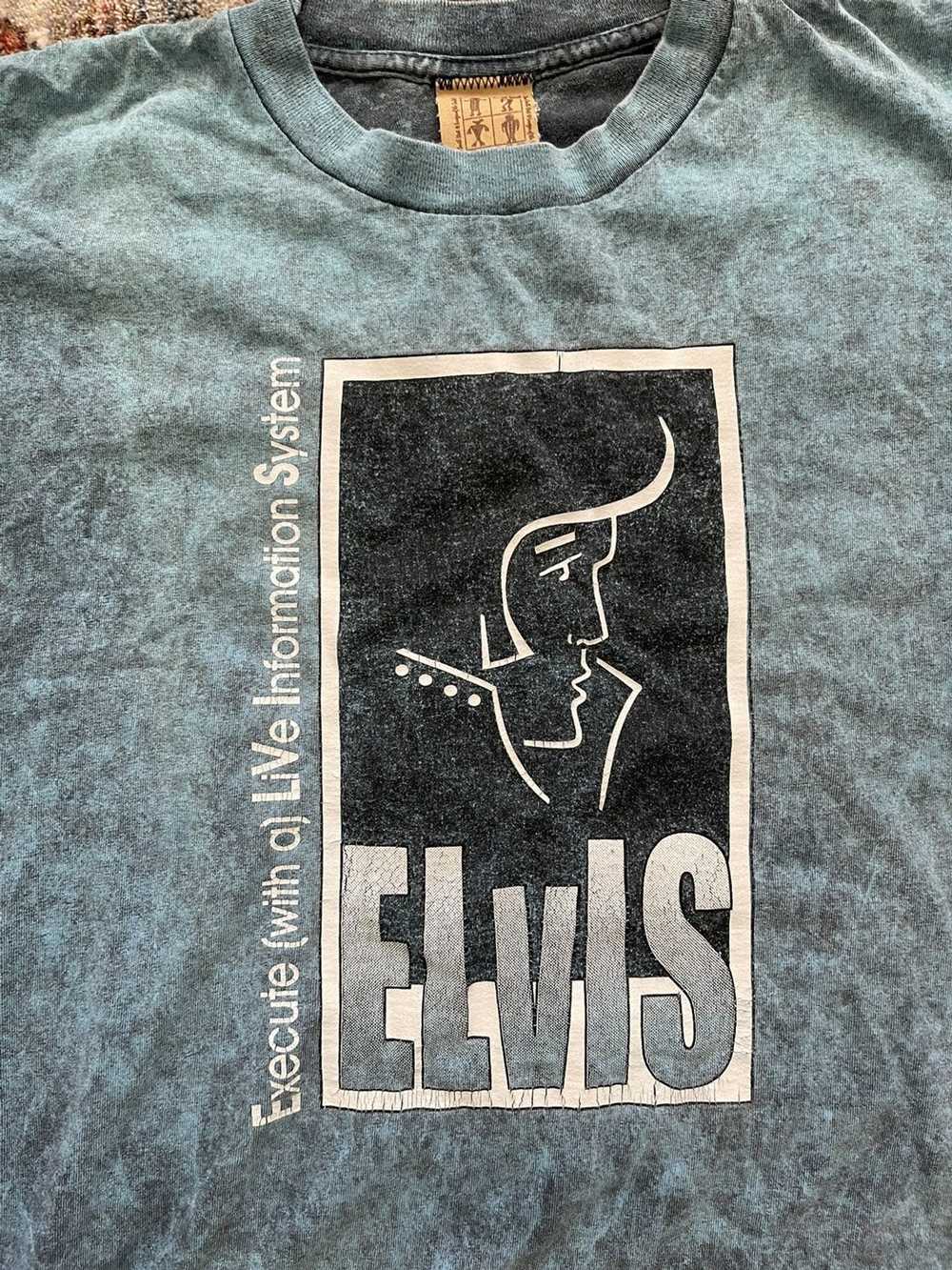 Band Tees × Made In Usa × Vintage 1995 Elvis Pres… - image 4